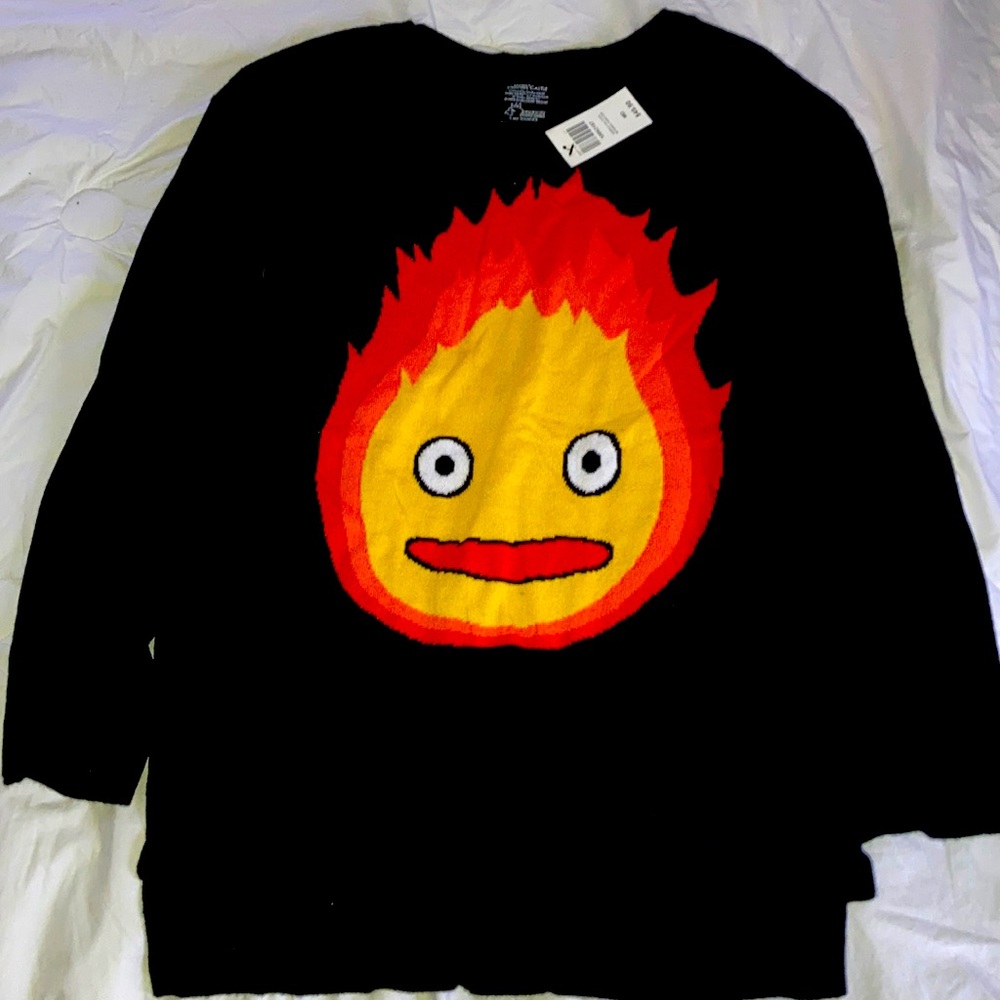 Howl’s Moving Castle Calcifer Sweater